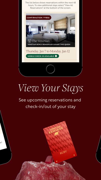 Venetian Rewards iPhone screenshot 6