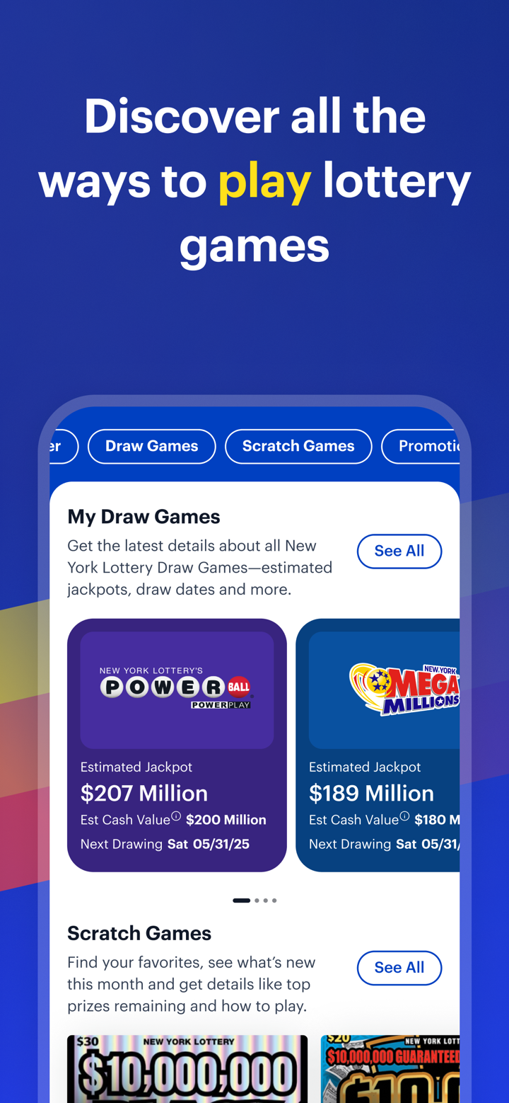 Official NY Lottery screenshot 2