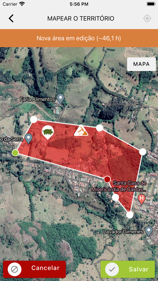 #6. Tô no mapa (iOS) By: Cooperativa EITA