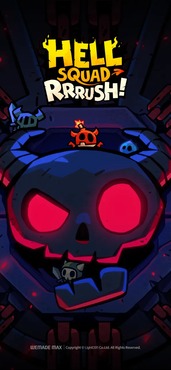 Hellsquad Rrrush! iOS Mod IPA screenshot 1 - iOS game interface