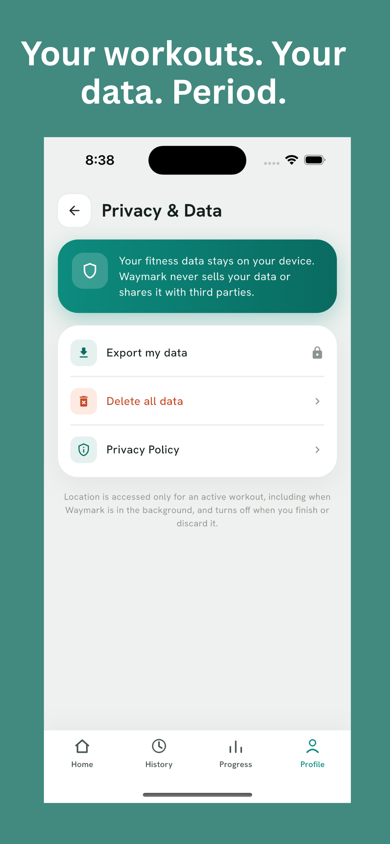 Waymark: GPS Fitness Tracker screenshot 7