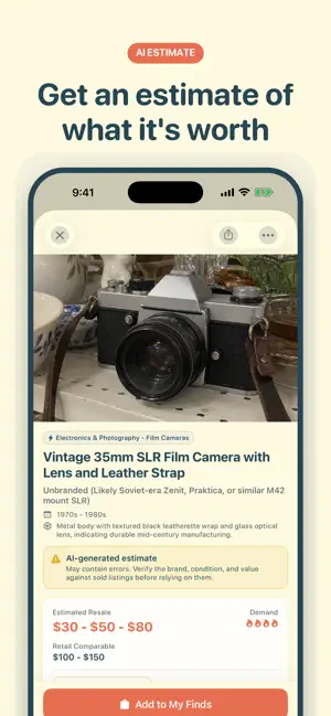 Thrift Scanner screenshot 1