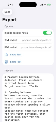 CueBinder Notes iPhone screenshot