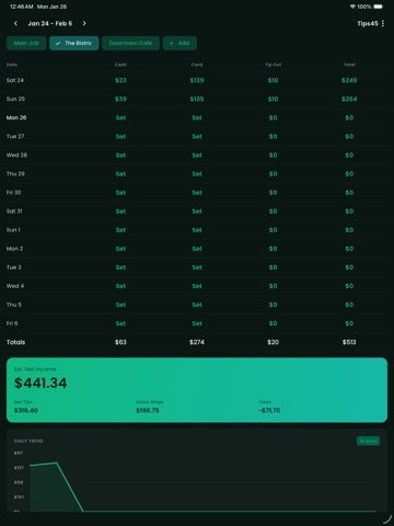 App screenshot