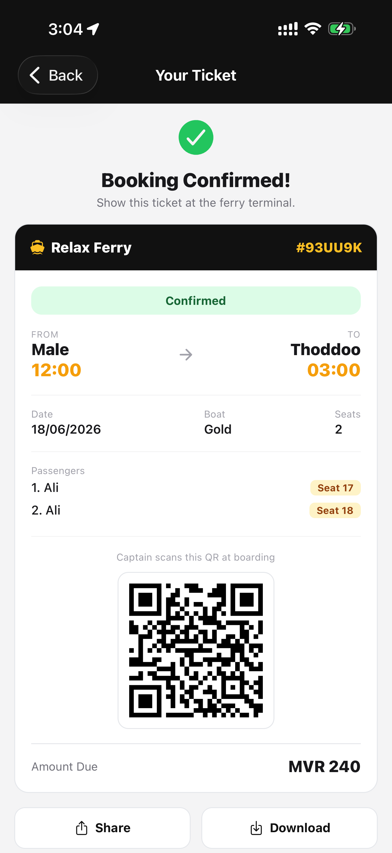 Relax Ferry screenshot 4