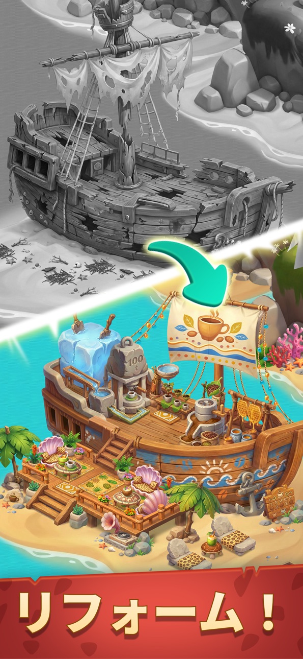 Merge Age: Stone Haven iOS Mod IPA screenshot 2 - iOS game interface