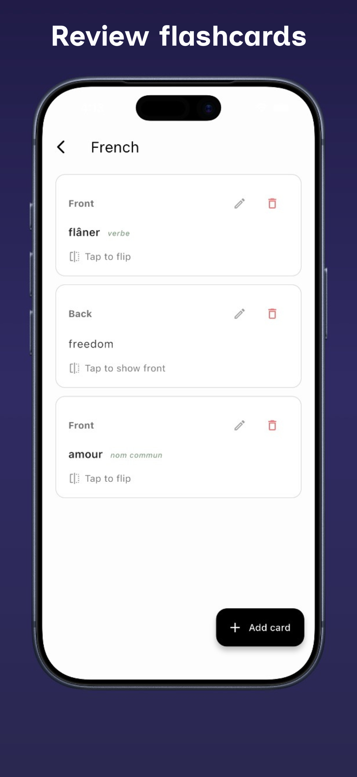 Clair – French Dictionary screenshot 4