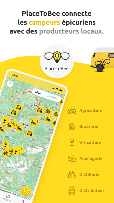PlaceToBee Screenshot