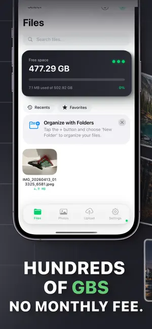 Ugh! Storage: Private Cloud screenshot 2