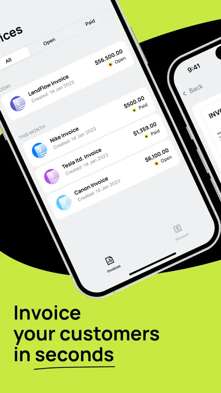 Invoice Maker & Generator App screenshot 1 of 5