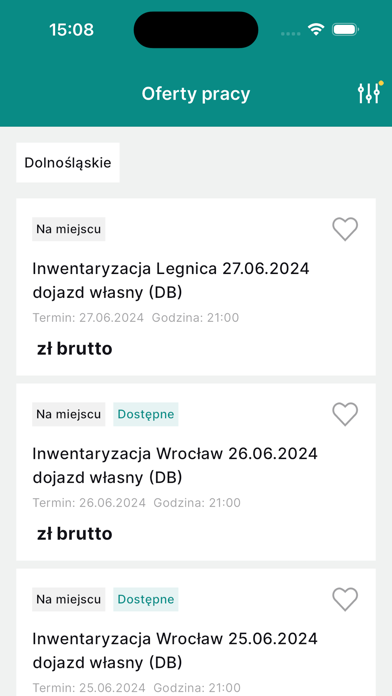 OptiJob Screenshot