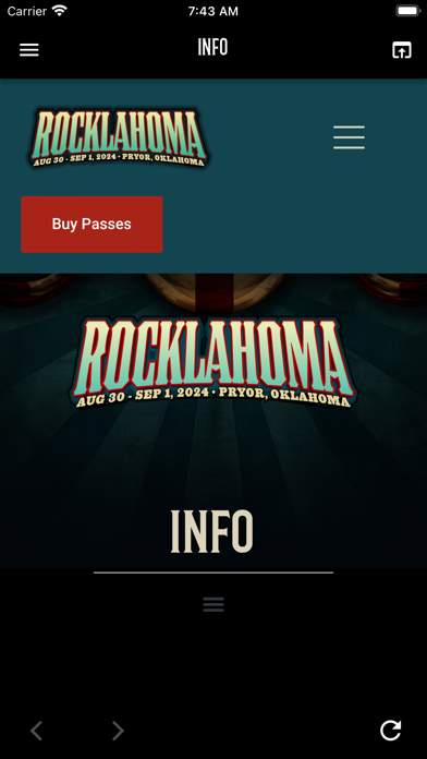 Rocklahoma Screenshot 4 - AppWisp.com Rocklahoma Screenshot 4 - AppWisp.com