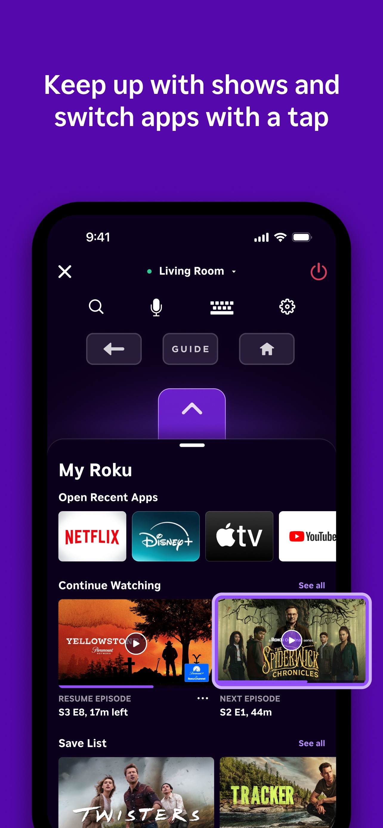 The Roku App (Official) 스크린샷 4