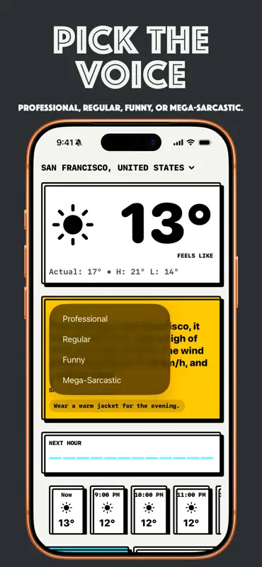 No BS Weather: Feels Like screenshot 3 of 8