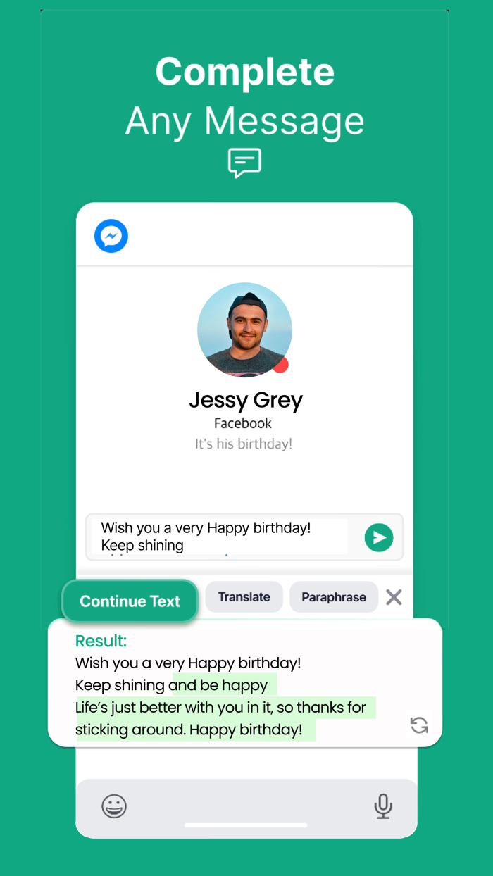 Grammar AI Keyboard KeysAI