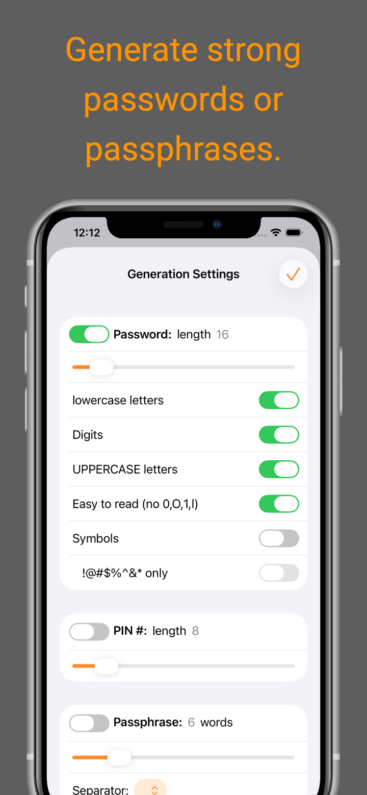 SamuraiSafe Password Manager screenshot 4