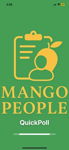 Mango Poll: Survey & Vote App iPhone screenshot