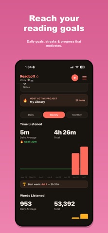 ReadLoft screenshot