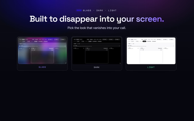 CueHUD: Meeting HUD & Notes screenshot