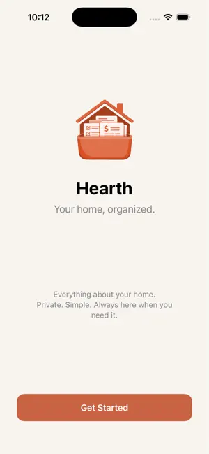 Hearth Home Organizer screenshot 1