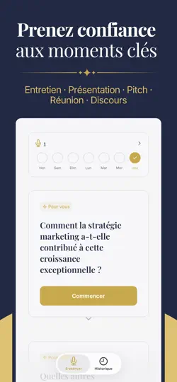Capture d'écran de Clarté : Coach D'éloquence sur iPhone 2