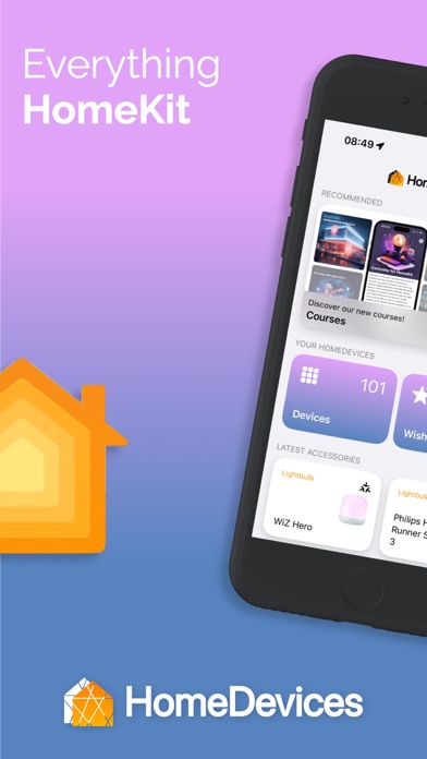 Screenshot #1 pour HomeDevices for HomeKit