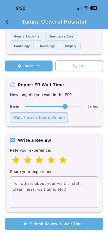 ER Wait Time - Emergency Wait screenshot 4 of 5