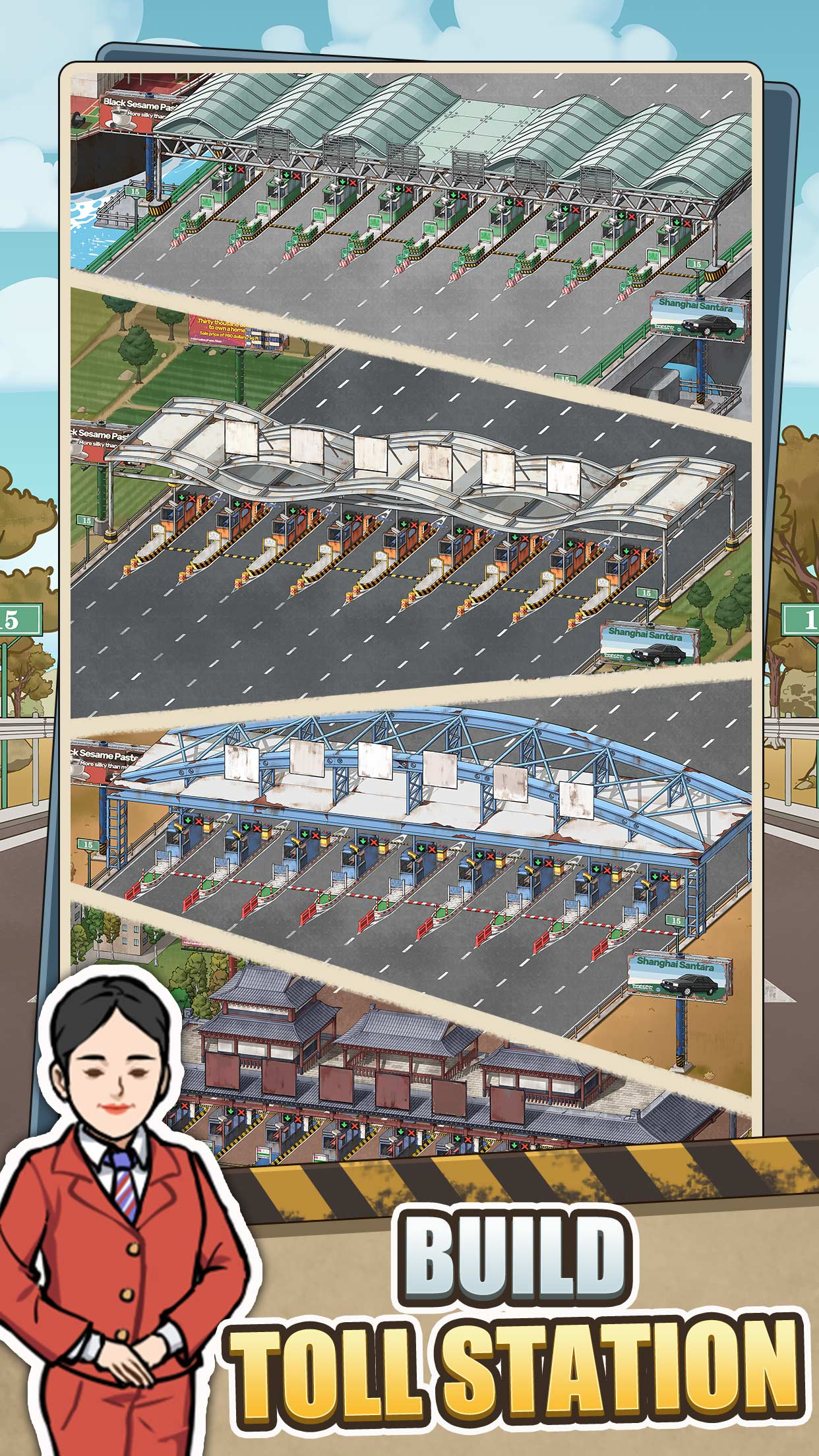 Tollway Tycoon - Manager Games