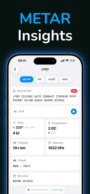 AirportWX - METAR & TAF screenshot 2
