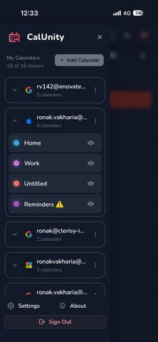 CalUnity screenshot