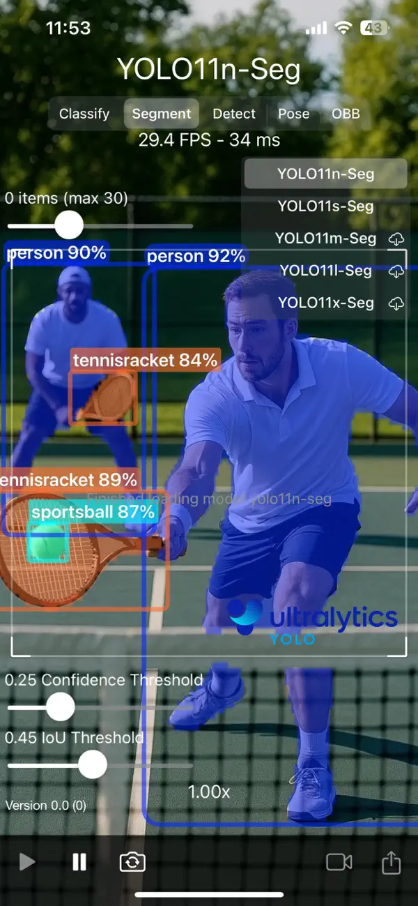 #3. Ultralytics YOLO (iOS) De: Ultralytics LLC