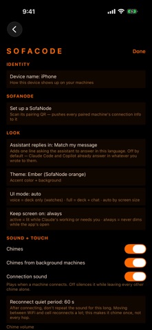 SofaCode - VS Code Vibe Coding Screenshot 4 of 4
