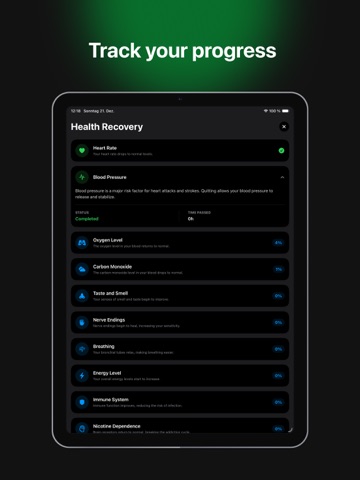 Aura - Quit smoking & vaping iPad screenshot