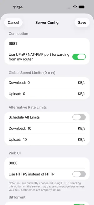Simple qBittorrent Remote screenshot 4