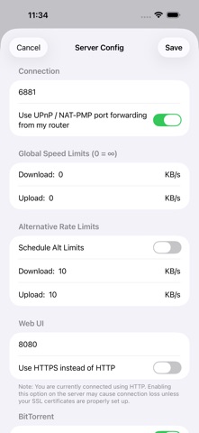 Simple qBittorrent Remote Screenshot 4 of 5