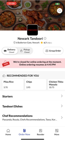 Newark Tandoori Screenshot 2 of 4