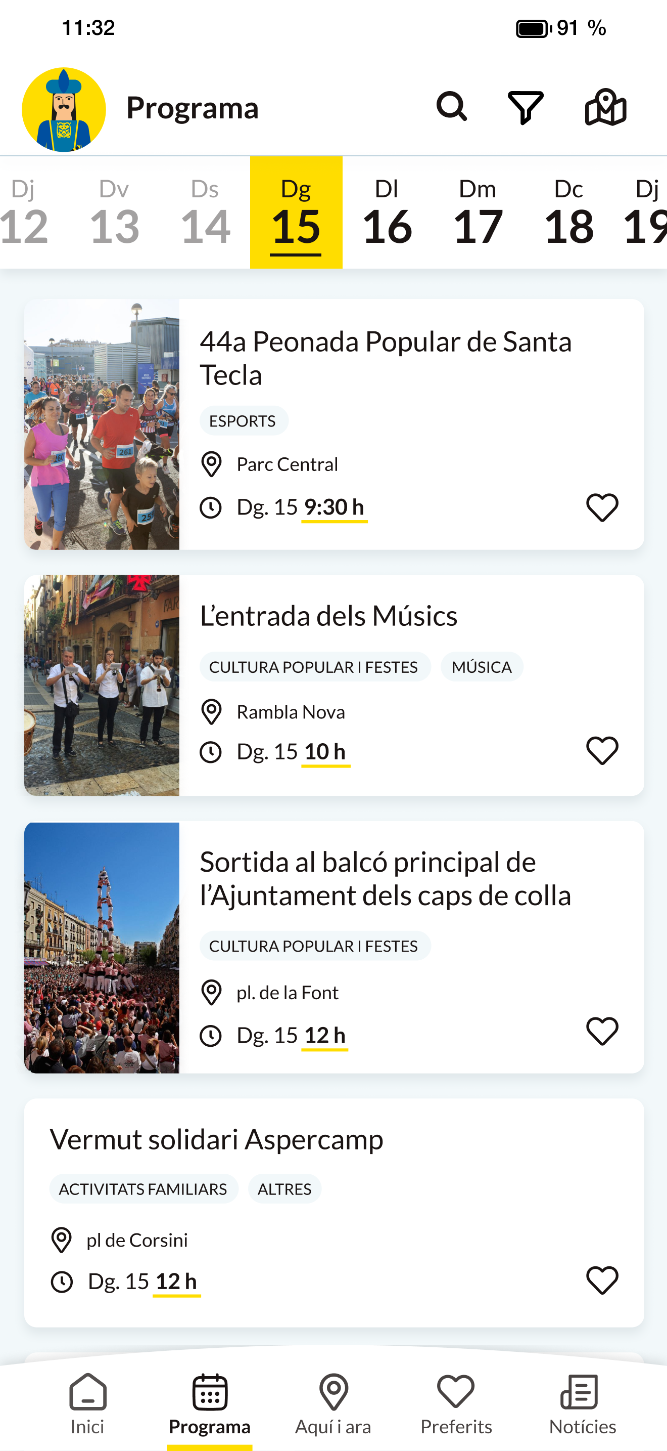 Santa Tecla Oficial screenshot 2