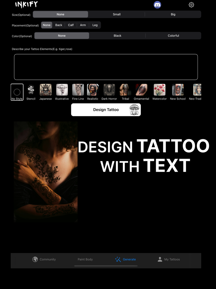 Tattoo Maker - AI Generator