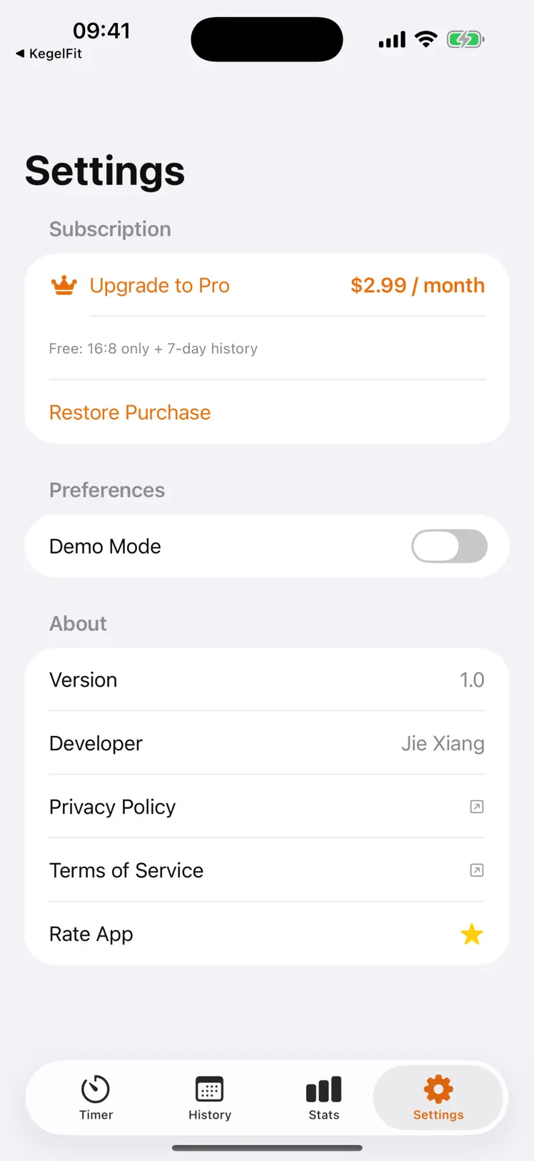 KegelFit screenshot 3