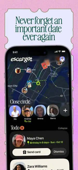 Greeting Cards: Escargot screenshot 2