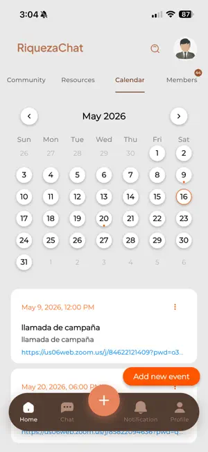 Riqueza Chat screenshot 3