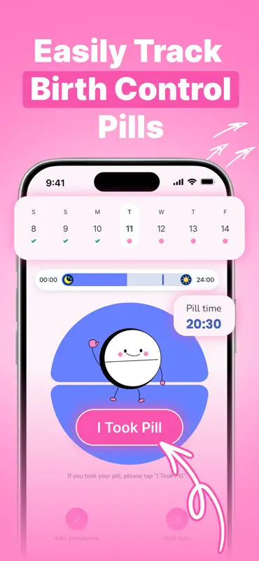BirthControl Reminder - HiPill screenshot 1 of 5