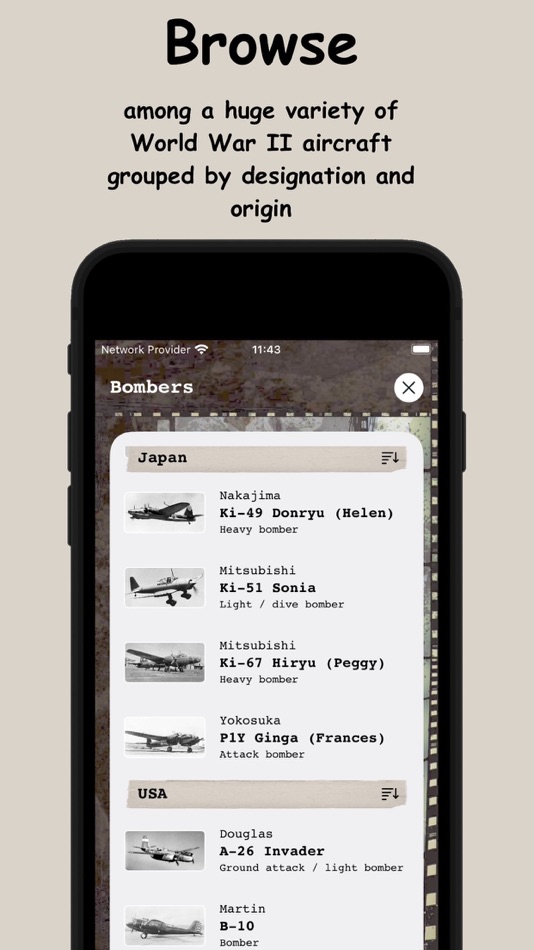 #1. Aircraft Pages (iOS) 由: Andrii Pesniakevich