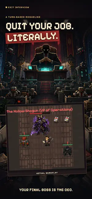 Exit Interview: Roguelike screenshot 1