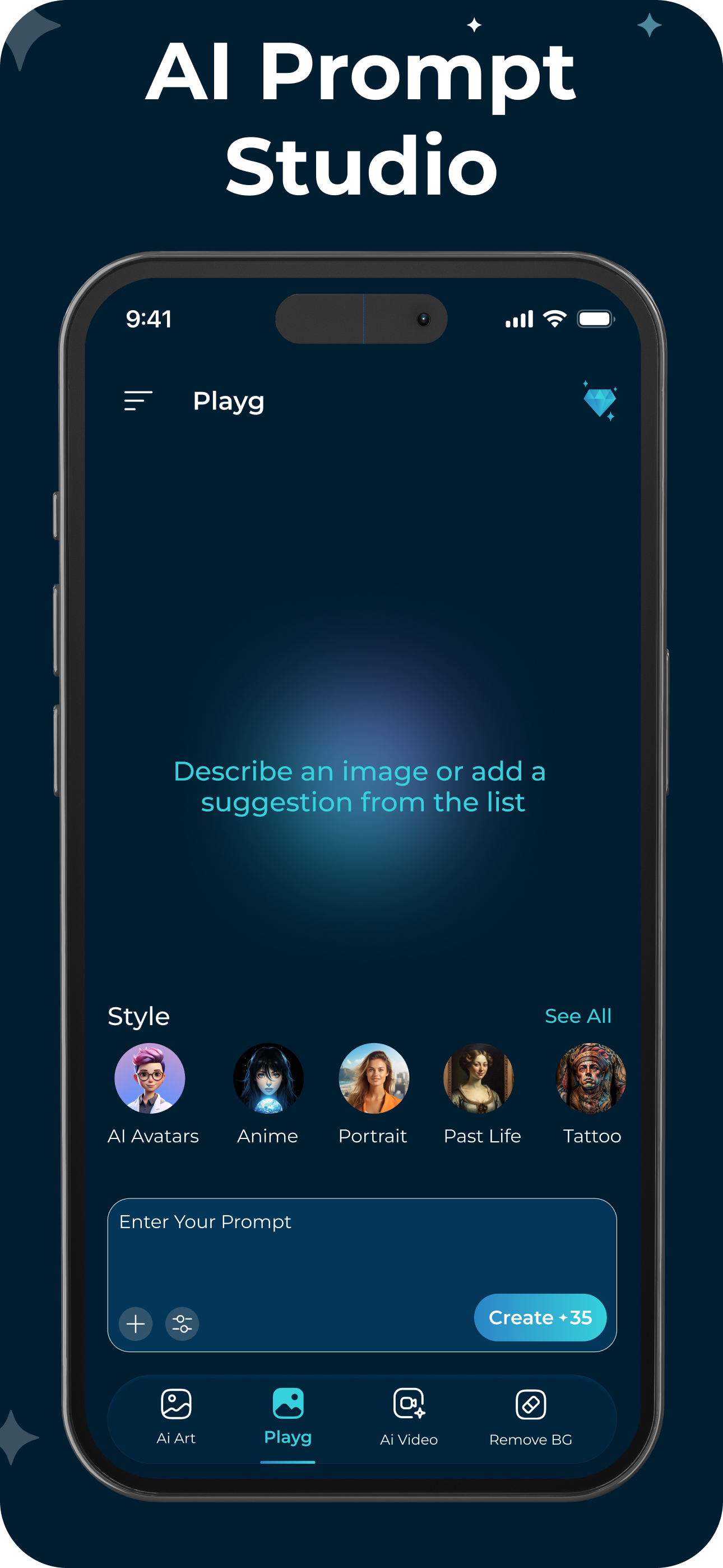 PlayG AI : AI Image Generator screenshot 3