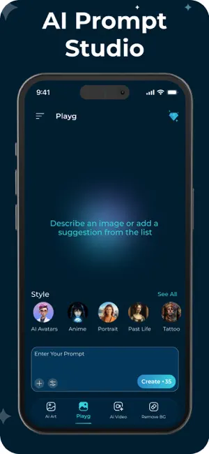 PlayG AI : AI Image Generator screenshot 3