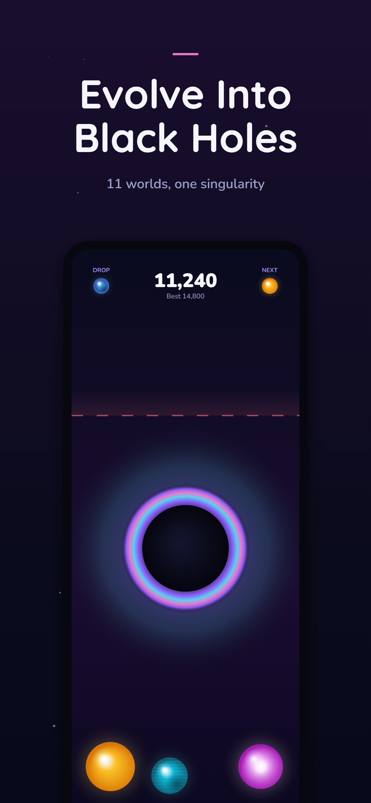 Nebula Drop: Planet Merge