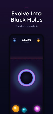 Nebula Drop: Planet Merge Screenshot 1 of 4