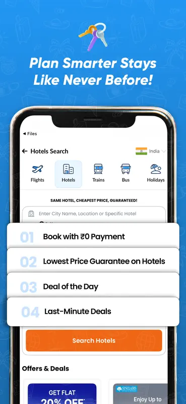 EaseMyTrip Flight, Hotel, Bus screenshot 6 of 9