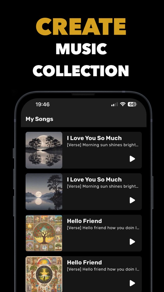 #5. Suna - AI Song & Music Maker (iOS) By: Gulnur Demir